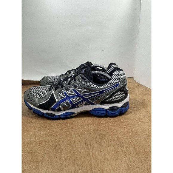 Asics Gel Nimbus 14 Men's Size 11 Running Shoes T241N Blue Grey - Picture 3 of 9
